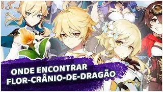 Genshin Impact - Onde encontrar flor-crânio-de-dragão