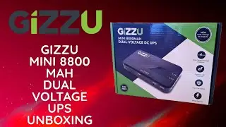 Gizzu Mini UPS 8800 MAH Dual-Voltage Unboxing