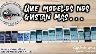 Qué modelos de iPhone nos gustan más
