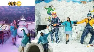 Best Snow Park in Kolkata !! -6°C || কলকাতায় বরফ পড়লো 🥶 || #snow #snowpark #axismall #SDVlogs #viral