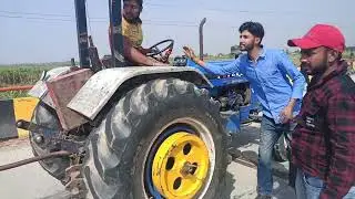 ट्रेक्टर टोचन मुकाबला जतिन प्रधान 455 आइसर 557फाईटर कांटे की टक्कर यूपी टुरनामेट