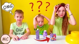 БОЛЬШАЯ, СРЕДНЯЯ или МАЛЕНЬКАЯ еда Челлендж! Маршмеллоу Haribo, Милкивей, M&M's.
