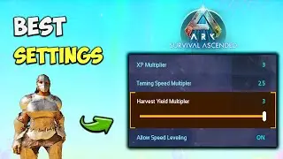 The BEST Single-Player Settings For ARK Survival Ascended