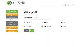 Ring Groups in the ring-u Small Business Phone System