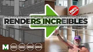 🔴 FREE! SketchUp RENDER with ARTIFICIAL INTELLIGENCE | Native AI renders NEW OFFICIAL EXTENSION