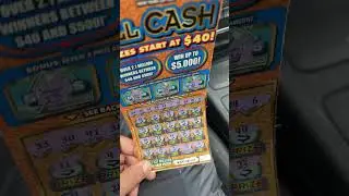 All Cash 1 ticket nice win Nyc #lottery #lotto #scratchofftickets #scratchtickets #winner
