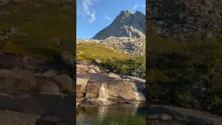 Peaceful mountains⛰️🍃 #Shorts #Norway #Norwegian #Mountains #Nature #Peaceful #Hiking #Summer