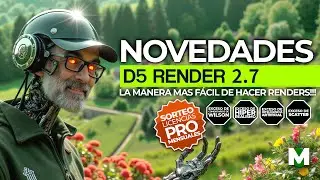 🏆​D5 RENDER 2.7 | TUTORIAL FULL GRATIS | SORTEO LICENCIAS PRO