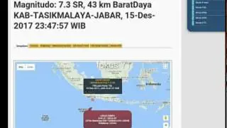 GEMPA📡RS.Banyumas evek Gempa tasik malaya semalam,