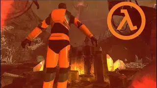 Black Mesa in Third Person - Gonarch Boss Fight
