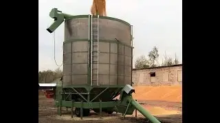 мобильные зерносушилки отзывы, зерносушилка мобильная к4 уса , agrex prt 200 me