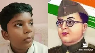 How to make Subhash Chandra bose  drawing | pratik arts .