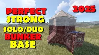 RUST THE BEST SOLO/DUO BUNKER BASE DESIGN 2024/2025