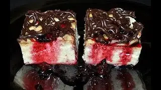 Десерт из творога с бананами