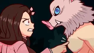 Nezuko has never been so wrong before - SemiDraws Comic Dub