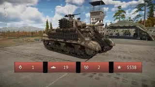 19 ФРАГОВ, ИМБА? 100% - ВИНРЕЙТ в War Thunder - M4A2