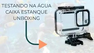 UNBOXING/OVERVIEW: CAIXA ESTANQUE TELESIN TESTANDO NA AGUA   GOPRO 9, 10, 11