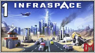 INFRASPACE Gameplay Español - Citie builder espacial