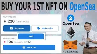 Buy your First NFT on OpenSea, NFT buy and sell guide