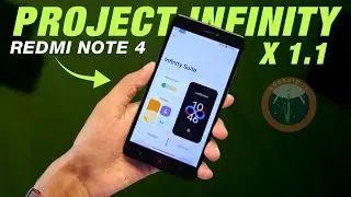 Project Infinity X 1.1 Official For Redmi Note 4 | Android 14 QPR2 | Depth Wallpaper | Full Review