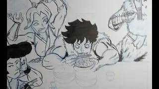 Inking Shotgun Samurai