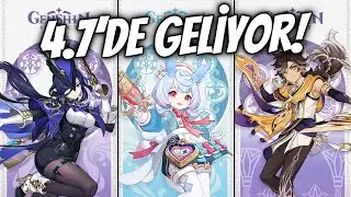 4.7'DE 3 FARKLI KARAKTER GELİYOR! | Clorinde & Sigewinne & Sethos | Genshin Impact Türkçe