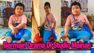 BERMAIN DRAMA NAIK MOBIL KE SEKOLAH HINGGA BERMAIN DI STUDIO MAINAN - I story eps.350.