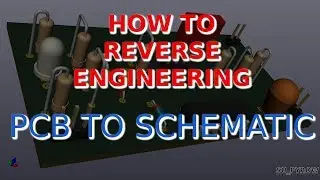 How to Reverse Engineer a PCB to Schematic Using KiCad Tracer Toner Part#4 SU_PYROW