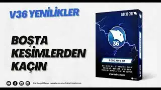 BobCAD-CAM V36 Yenilikleri - 5 - Hava Kesimlerinden Kaçın