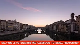 Salvare le foto per facebook + AZIONE GRATIS - Tutorial Photoshop