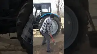 МТЗ 50 Быстрый Пит-стоп и в поле 