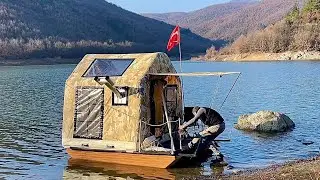 SU ÜSTÜNDE KAMP, DRONE DÜŞTÜ 😒 - Cemal Açar