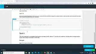 Udacity Python Lab Solution