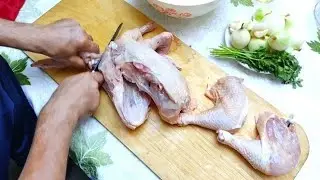 Секрет самой вкусной Курицы. Курица в казане на костре. Курица с луком. Курица с чесноком в казане.