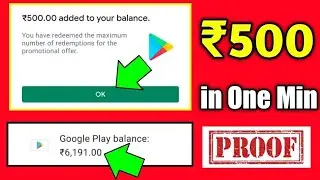 (⛔live Proof) Get Google Play Redeem Code App || Get Google Play Balance || Tech Modder ||