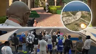 EL RESCATE a Costa en Cayo Perico junto a los LBC & LA MAFIA | DovuxLife