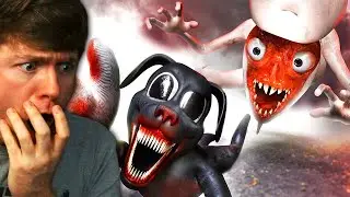 Reacting to BRIDGE WORM vs CARTOON DOG
