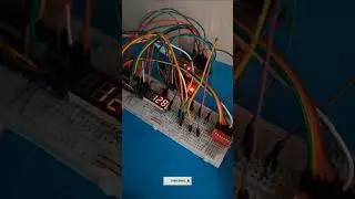 8 Bit DIP to Seven Segment Display | Arduino Multiplexing | CD4511 #arduino #diy #electronics #funny