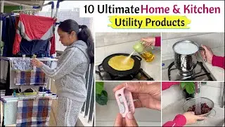 10 BRILLIANT Home & Kitchen Utility Products | Smart Tools For Easy Homemaking | Amazon Must Haves