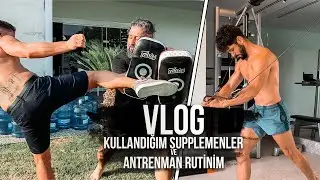 BOL GÜLMELİ VLOG! (3 GÜN) | Antrenman Rutinim ve Kullandığım Supplementler