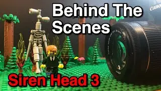 Behind The Scenes Of LEGO Siren Head 3: The Final Battle (Brickfilm)