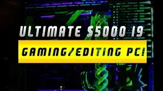 Crazy Ultimate $5000 i9 7900x Gaming And Editing PC!