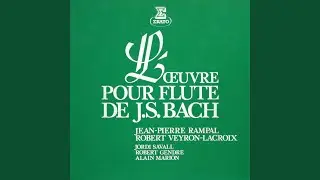 Flute Sonata in E-Flat Major, BWV 1031: II. Siciliano