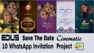 WhatsApp Wedding Invitation Latest 2022 | Wedding Invitation | WhatsApp Invitation | Play Edit Zone
