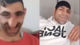 Mazlum baba Hiko babayla Görüntülü konuşuyor Hiko babaya Harekete cekiyor