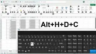 Shortcut to delete multiple Blank Columns at once in excel
