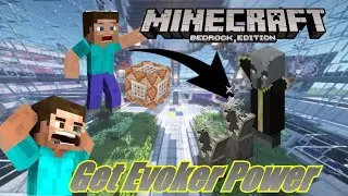 How to get evoker power in Minecraft Bedrock Edition ✔