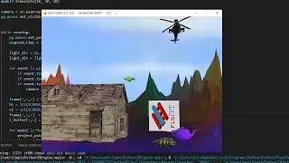 It's all coming together - Python 3D software game engine