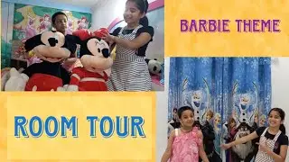 Barbie Room Tour|Room Tour Based on Barbie Theme|Barbie's Pink Room Tour|  Barbie Doll Bedroom Tour