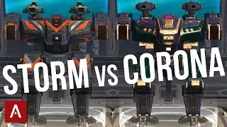 War Robots [WR] Nemesis Storm vs Nemesis Corona | Best Builds Comparison | MK2 Gameplay